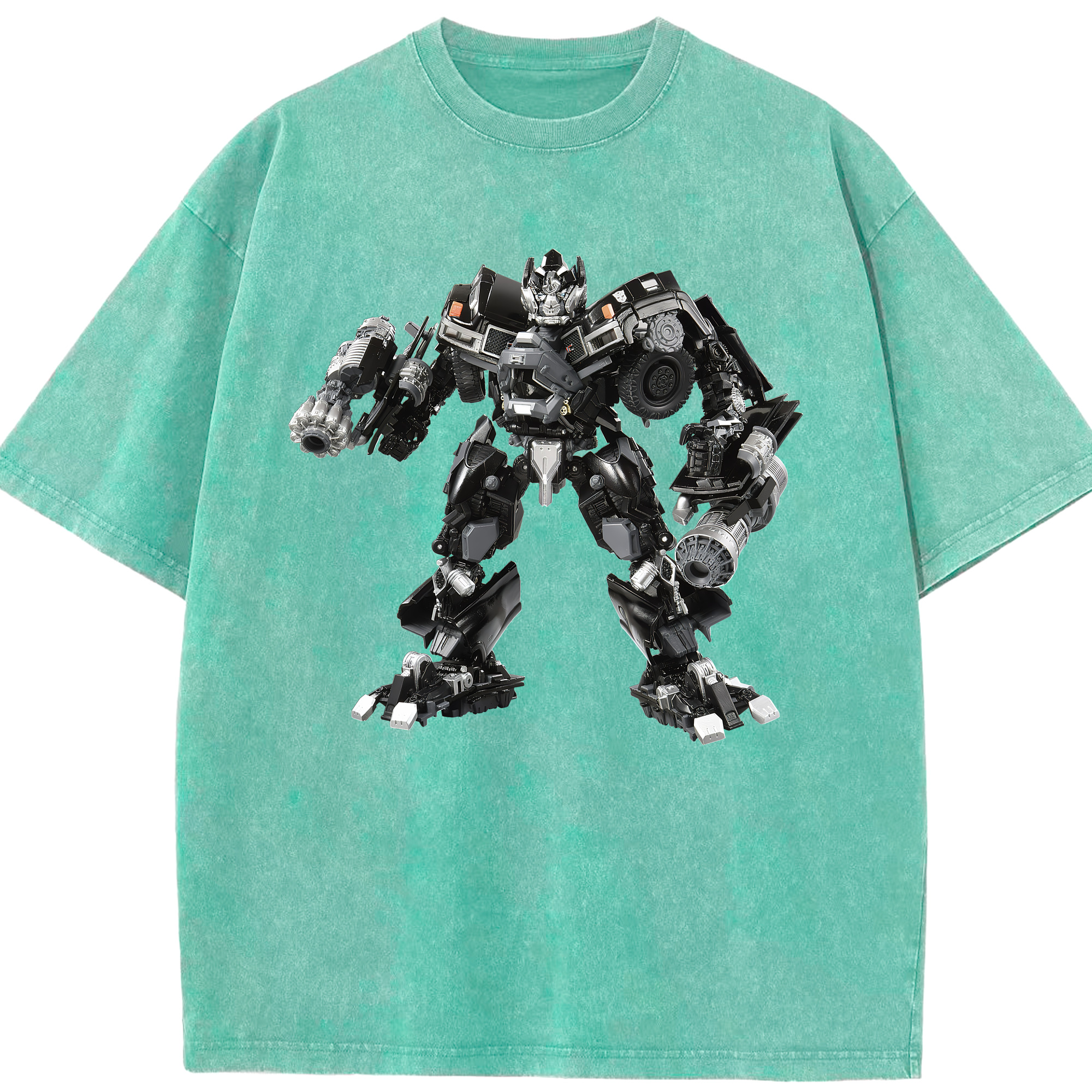 （画像用） Transformers トランスフォーマー 綿100% ヴィンテージ風 半袖Tシャツ（フロントプリント）